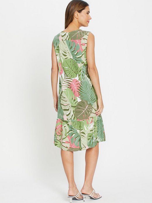 Damen Midikleid