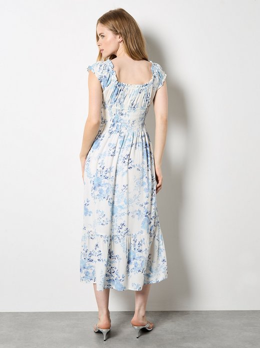 Damen Midikleid