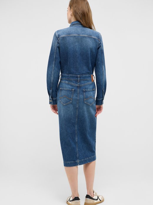 Damen Midikleid