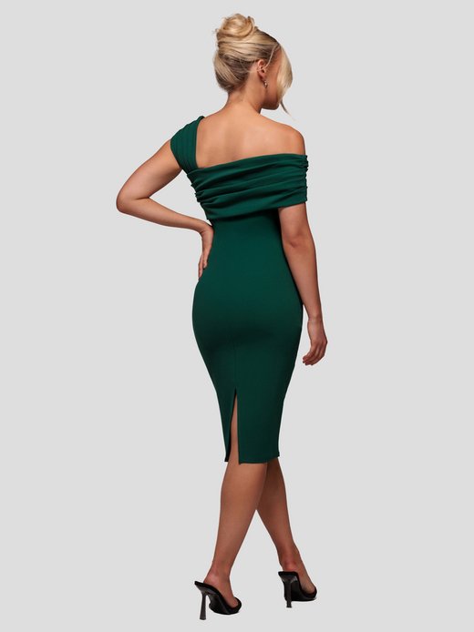 Damen Midikleid