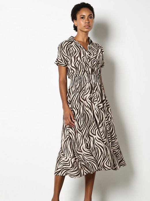 Damen Midikleid