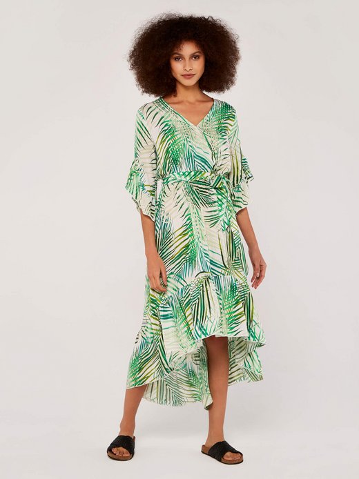 Damen Midikleid