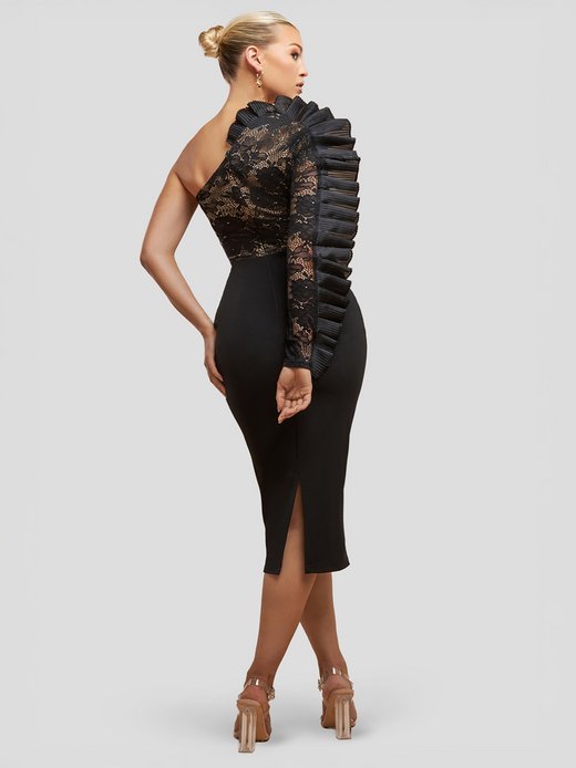 Damen Midikleid