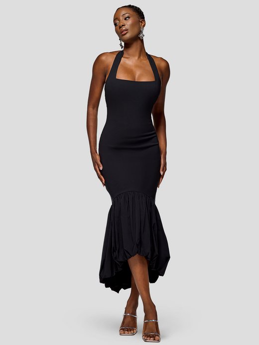 Damen Midikleid