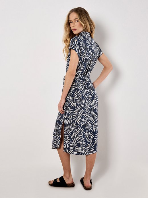 Damen Midikleid
