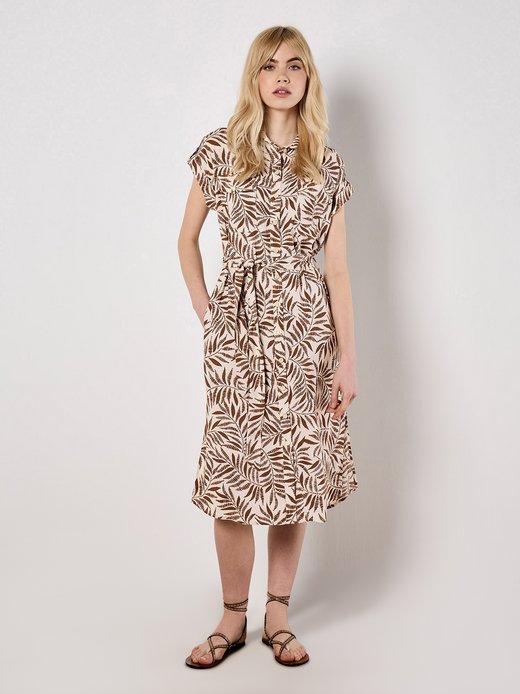 Damen Midikleid