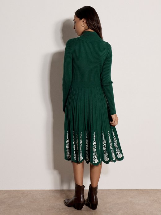 Damen Midikleid