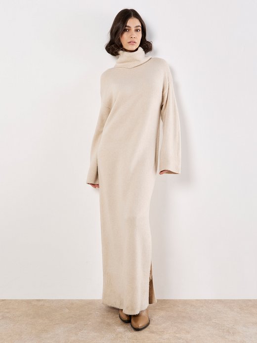 Damen Midikleid