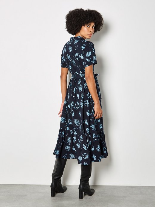 Damen Midikleid