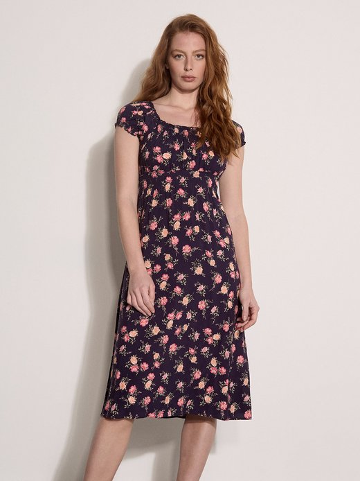 Damen Midikleid