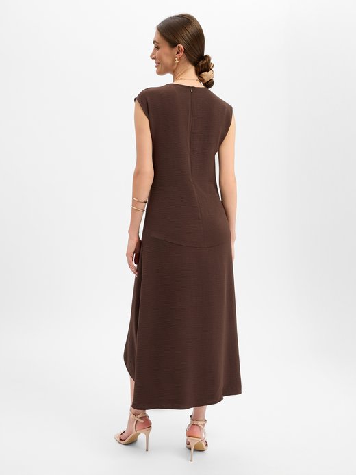 Damen Midikleid