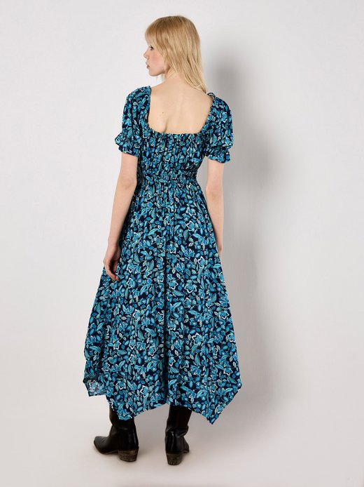 Damen Midikleid