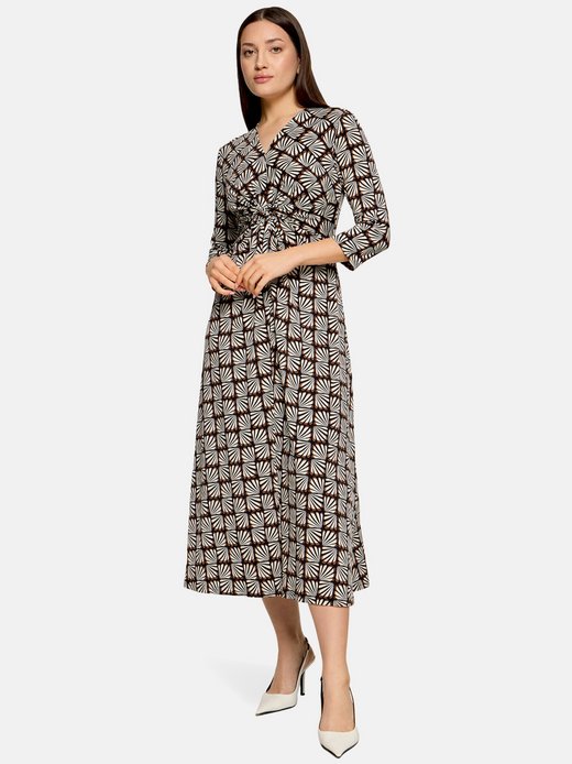 Damen Midikleid