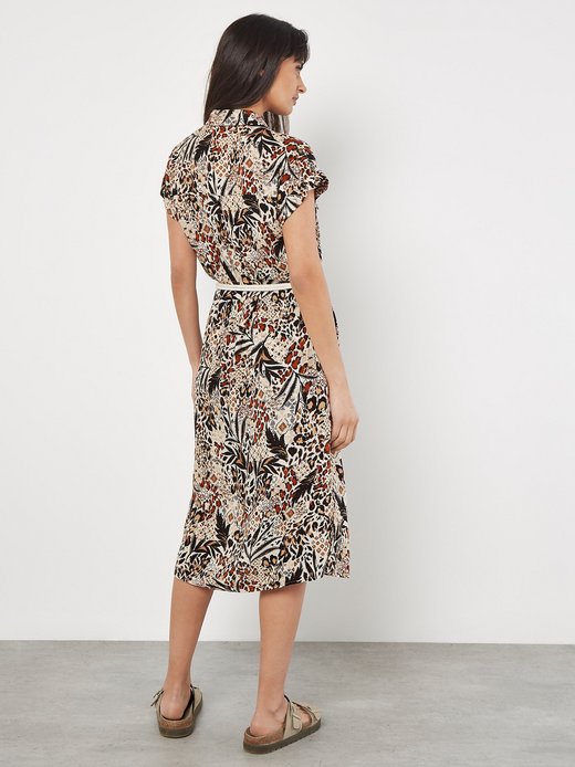 Damen Midikleid