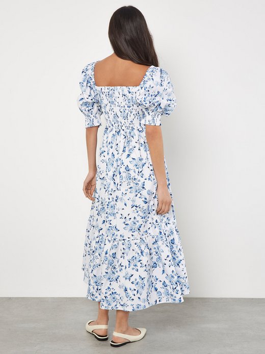Damen Midikleid