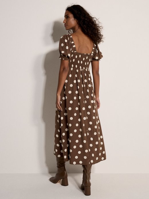 Damen Midikleid