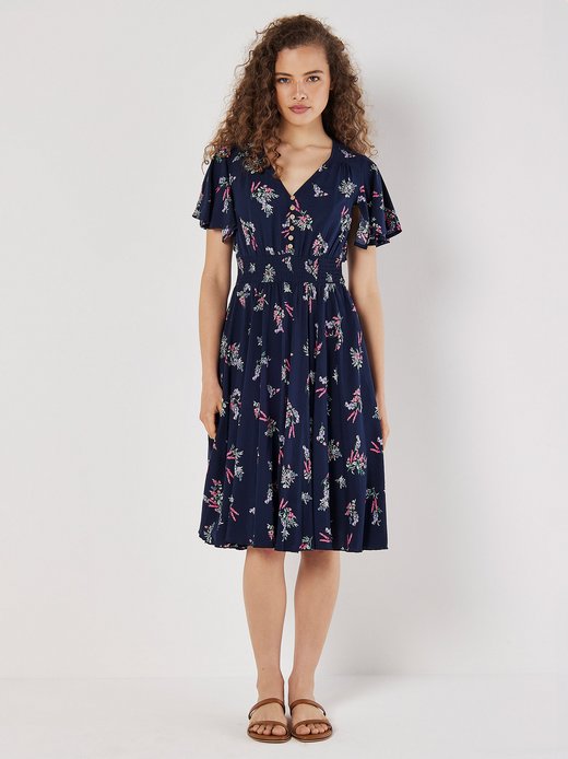 Damen Midikleid