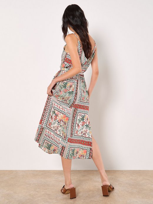 Damen Midikleid