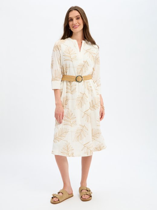 Damen Midikleid