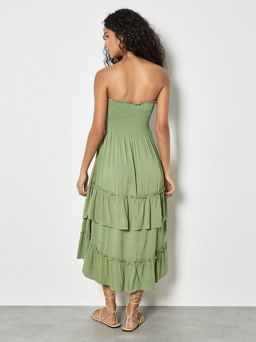 Damen Midikleid