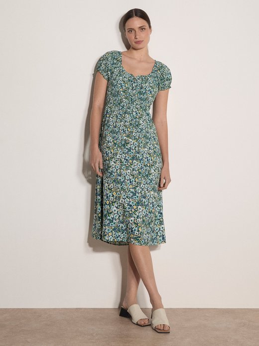 Damen Midikleid