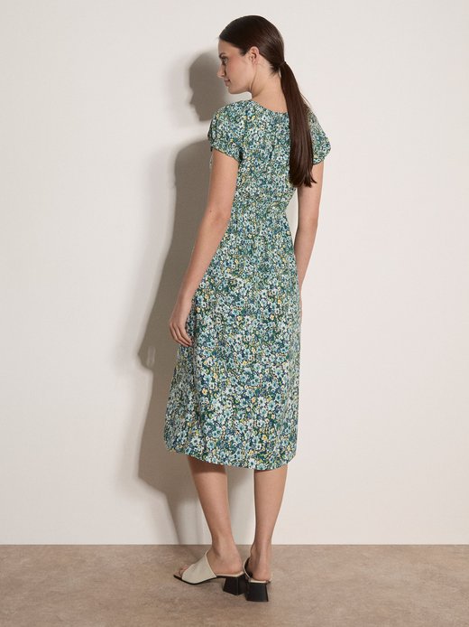 Damen Midikleid