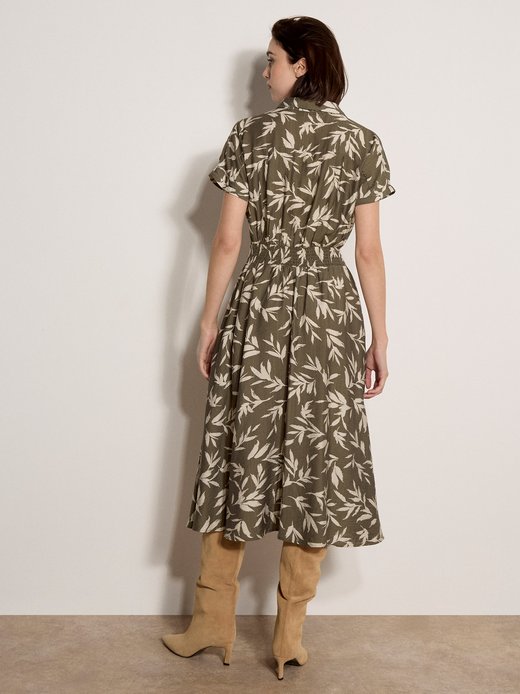 Damen Midikleid