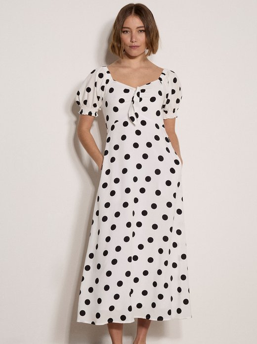 Damen Midikleid