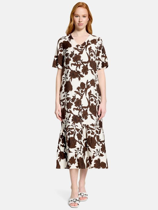 Damen Midikleid