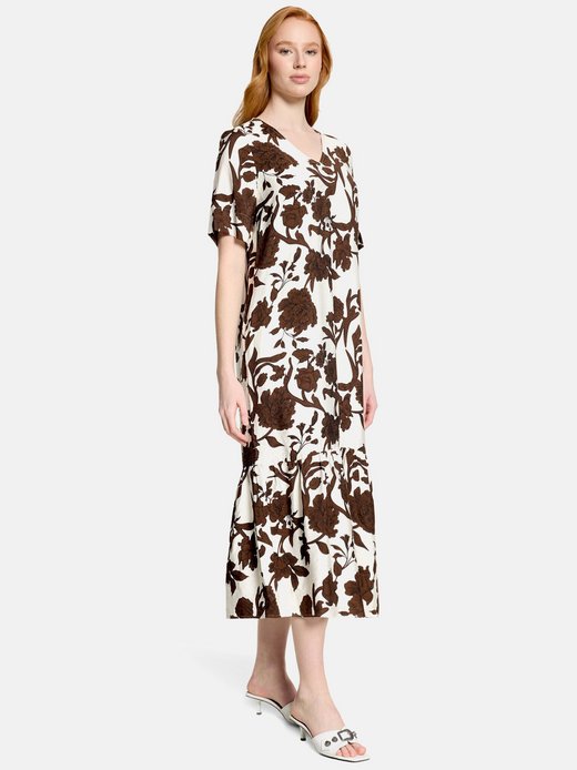 Damen Midikleid