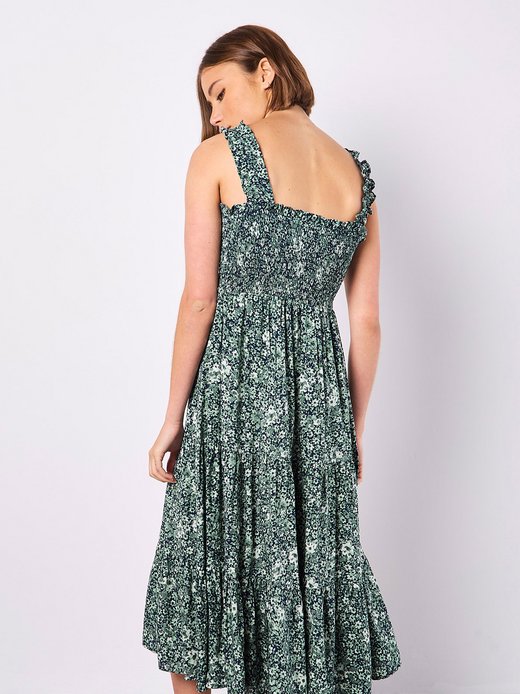 Damen Midikleid