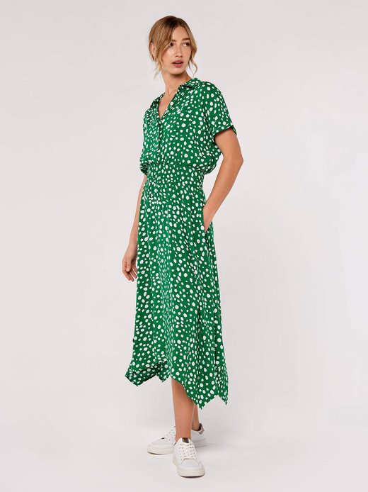 Damen Midikleid