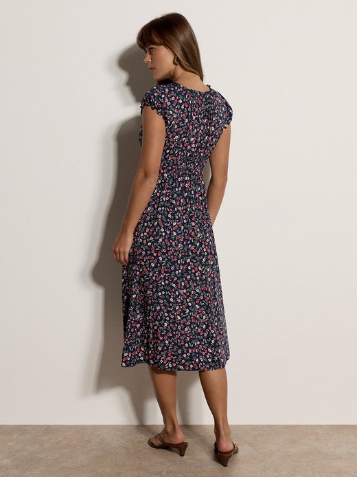 Damen Midikleid