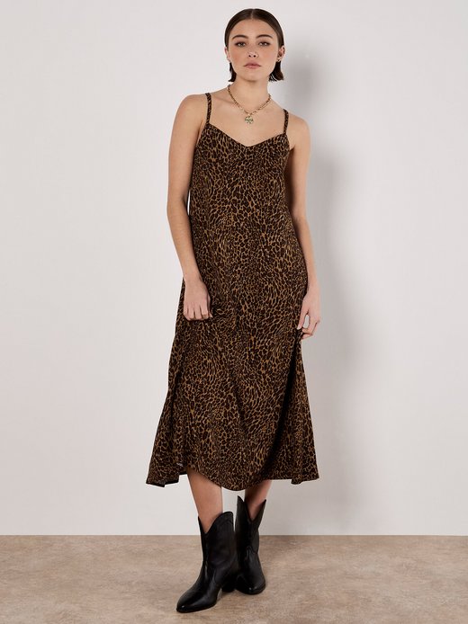 Damen Midikleid
