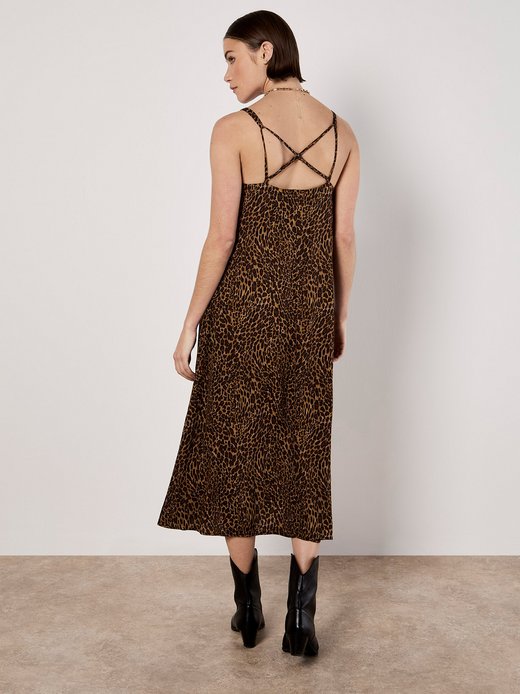 Damen Midikleid
