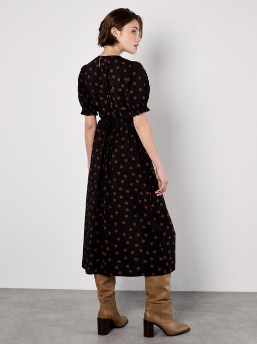 Damen Midikleid