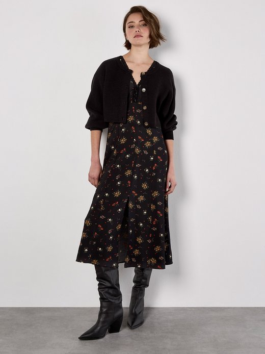 Damen Midikleid