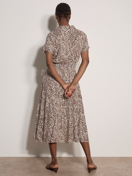Damen Midikleid