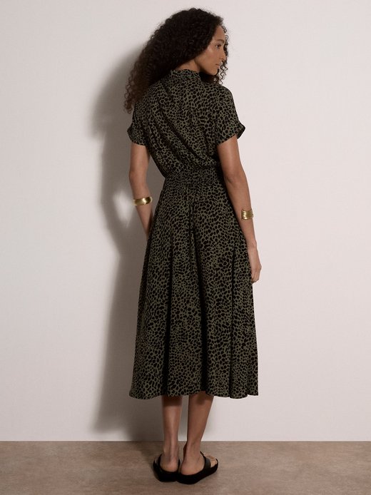 Damen Midikleid