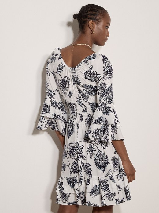 Damen Midikleid