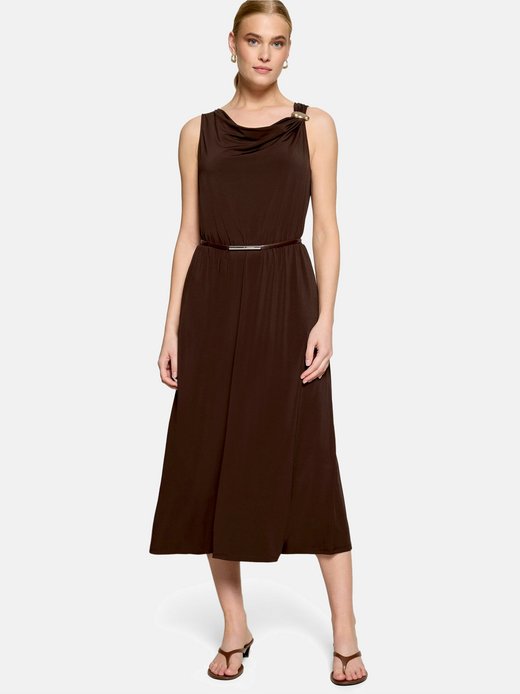 Damen Midikleid