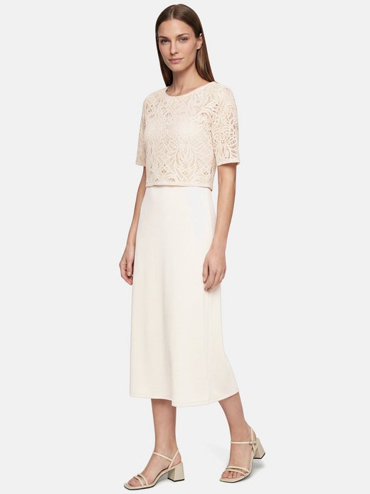 Damen Midikleid