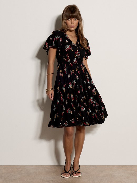 Damen Midikleid