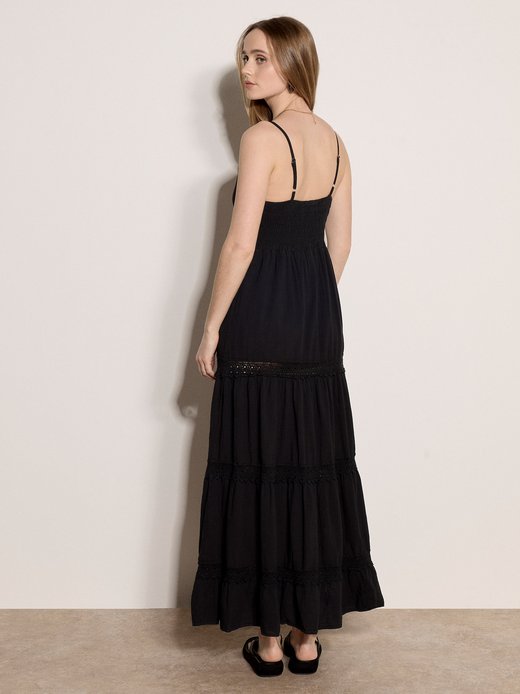 Damen Midikleid