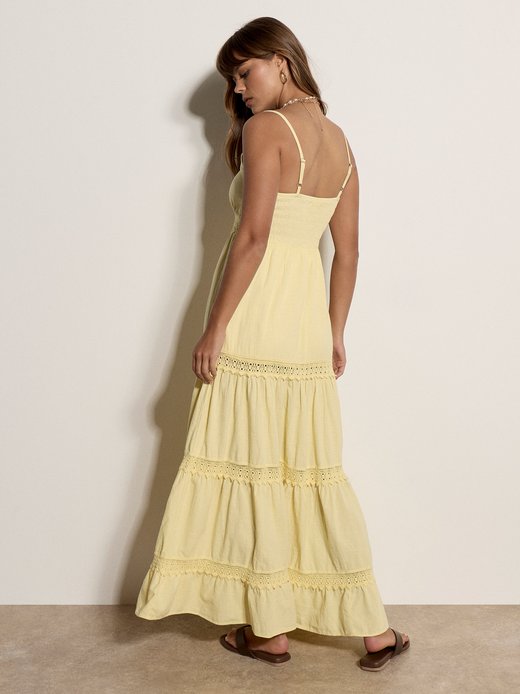 Damen Midikleid