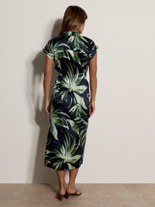 Damen Midikleid
