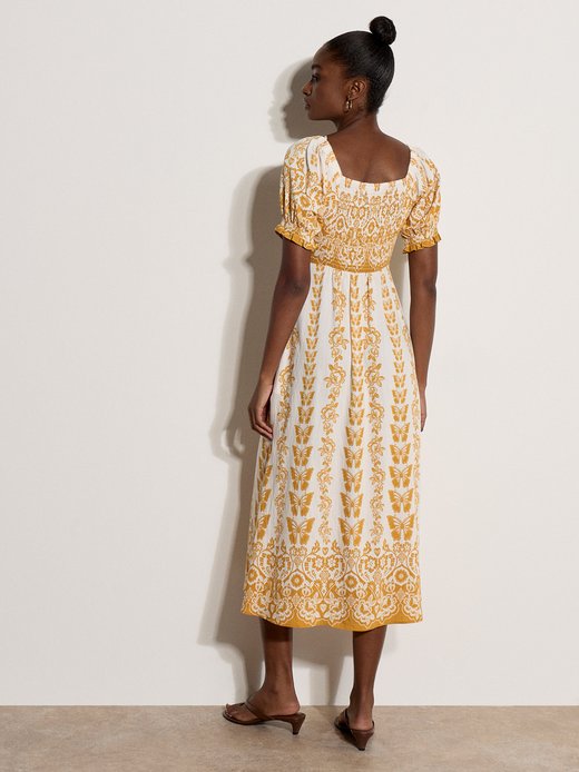 Damen Midikleid