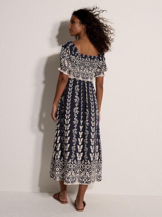 Damen Midikleid