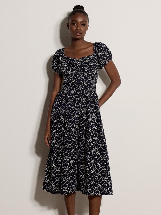 Damen Midikleid