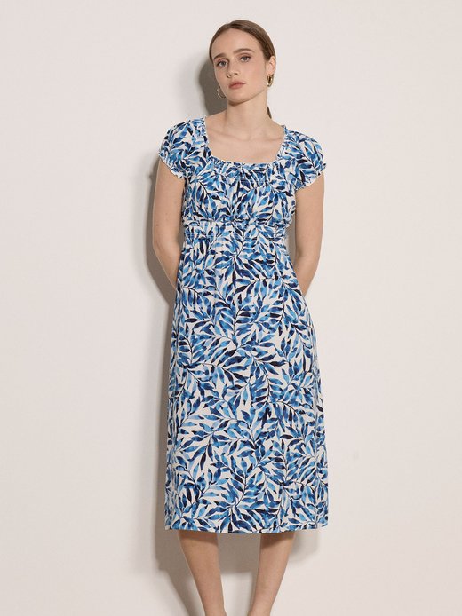 Damen Midikleid